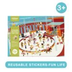 Reusable Electrostatic Stickers- Fun Life - Image 2